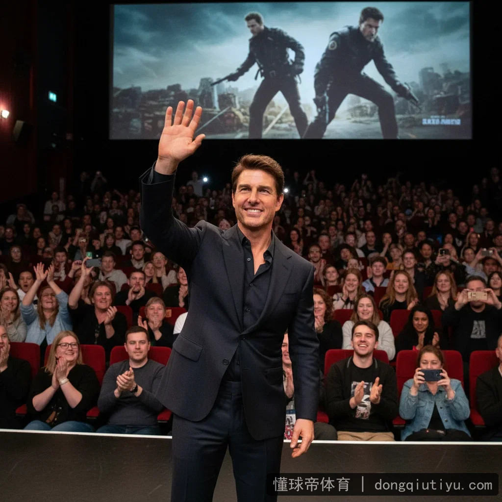 汤姆·克鲁斯惊喜亮相伦敦影院， 懂球帝体育App 宣传《碟中谍》新片引爆影迷热潮